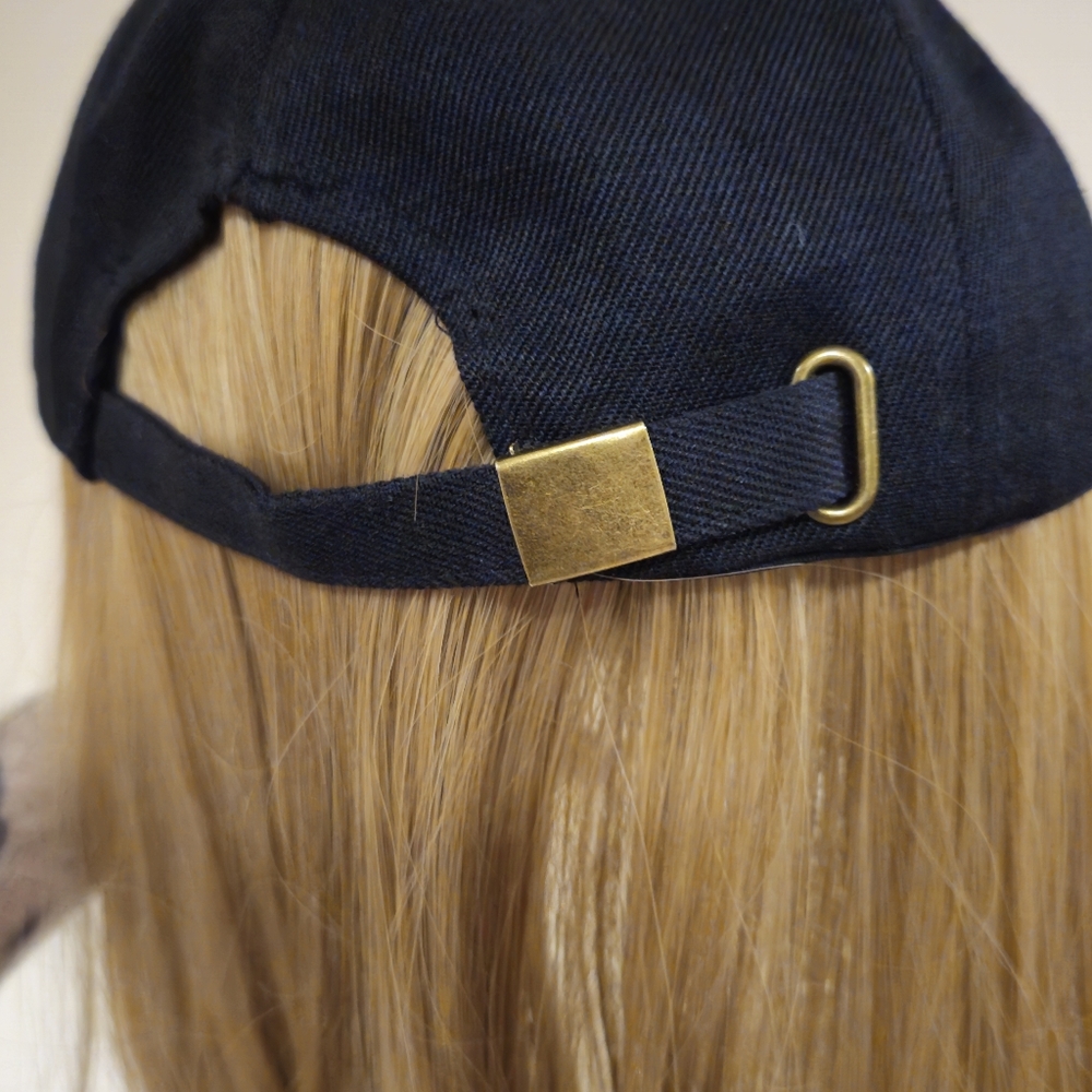 Someone Sunday hat wig with real feeling hair in like new condition Ajustable - Picture 5 of 9